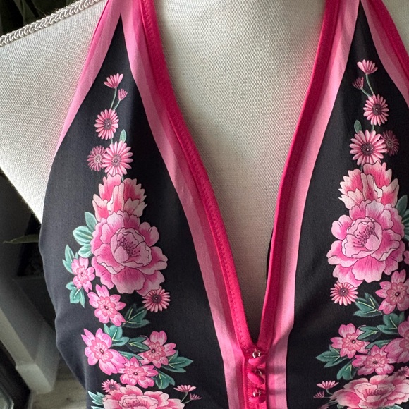 Johnny Was Blum Halter swimsuit Size small - Picture 3 of 9